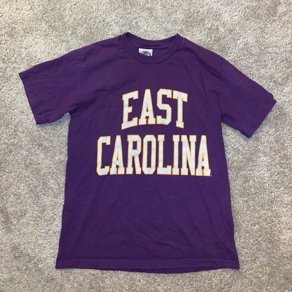 East Carolina University Purple & Yellow Shirt M - Picture 4 of 8